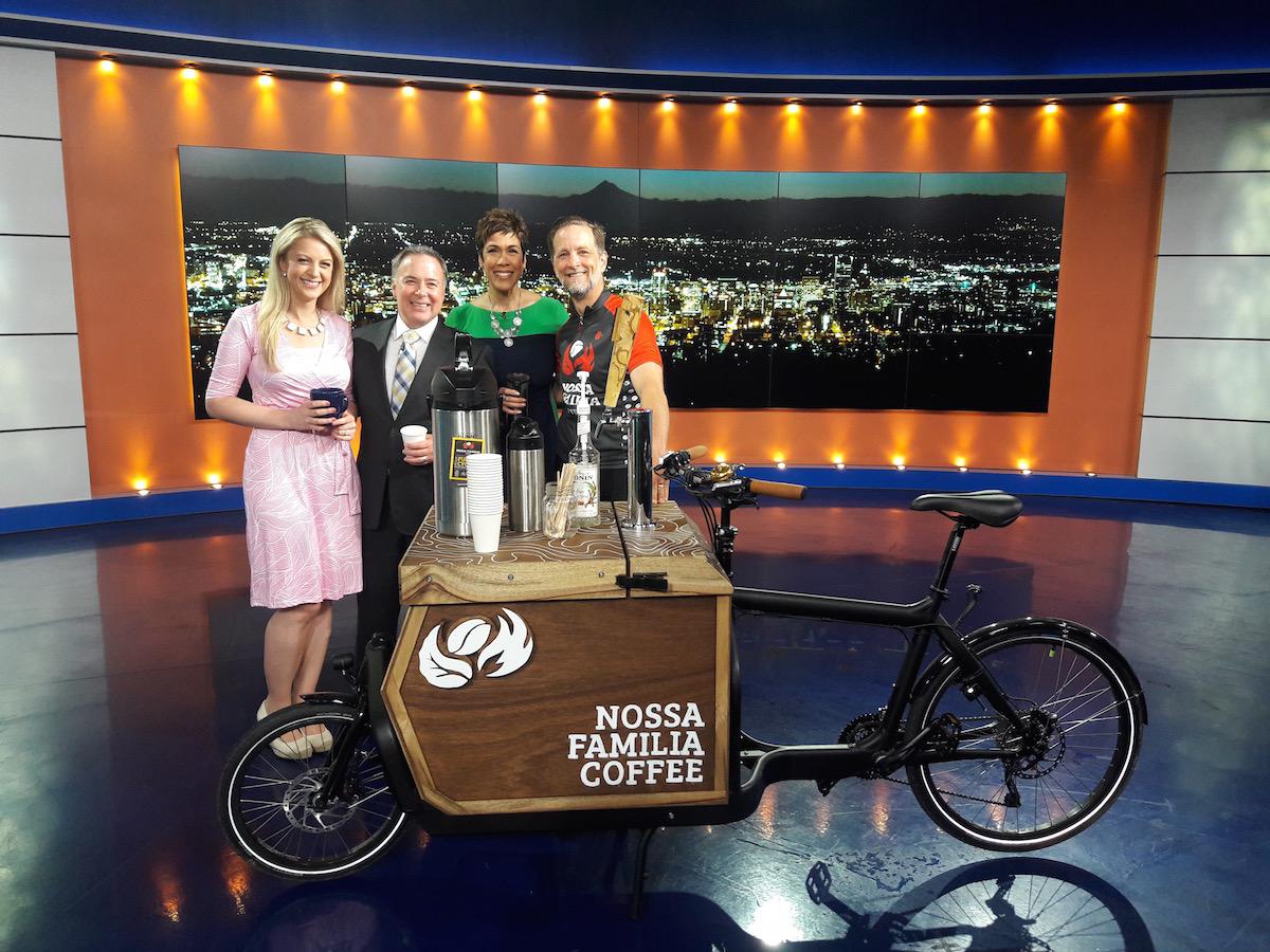 Nossa Familia's New Iced Coffee Cargo Bike