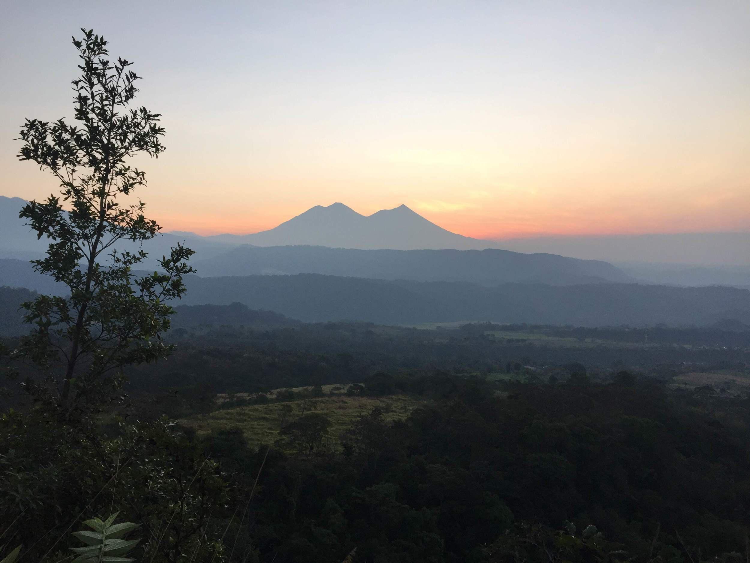 Sunrise Over Guatemala
