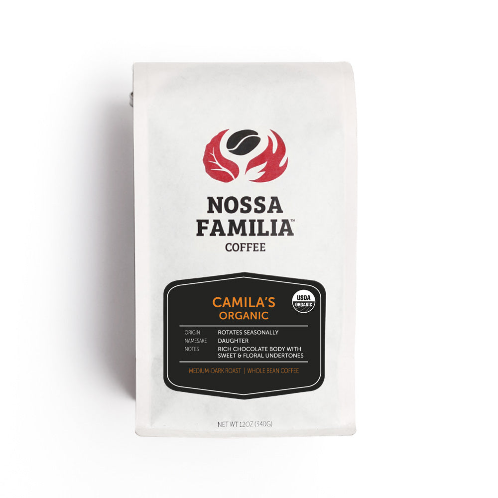 Camila's Organic Coffee - Nossa Familia Coffee
