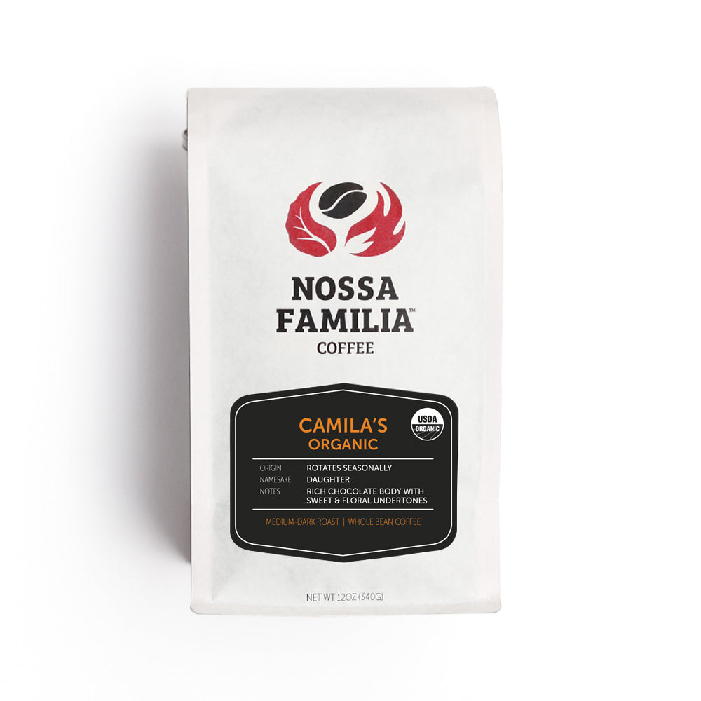 6 Month Camila's Organic - Monthly Subscription - Nossa Familia Coffee