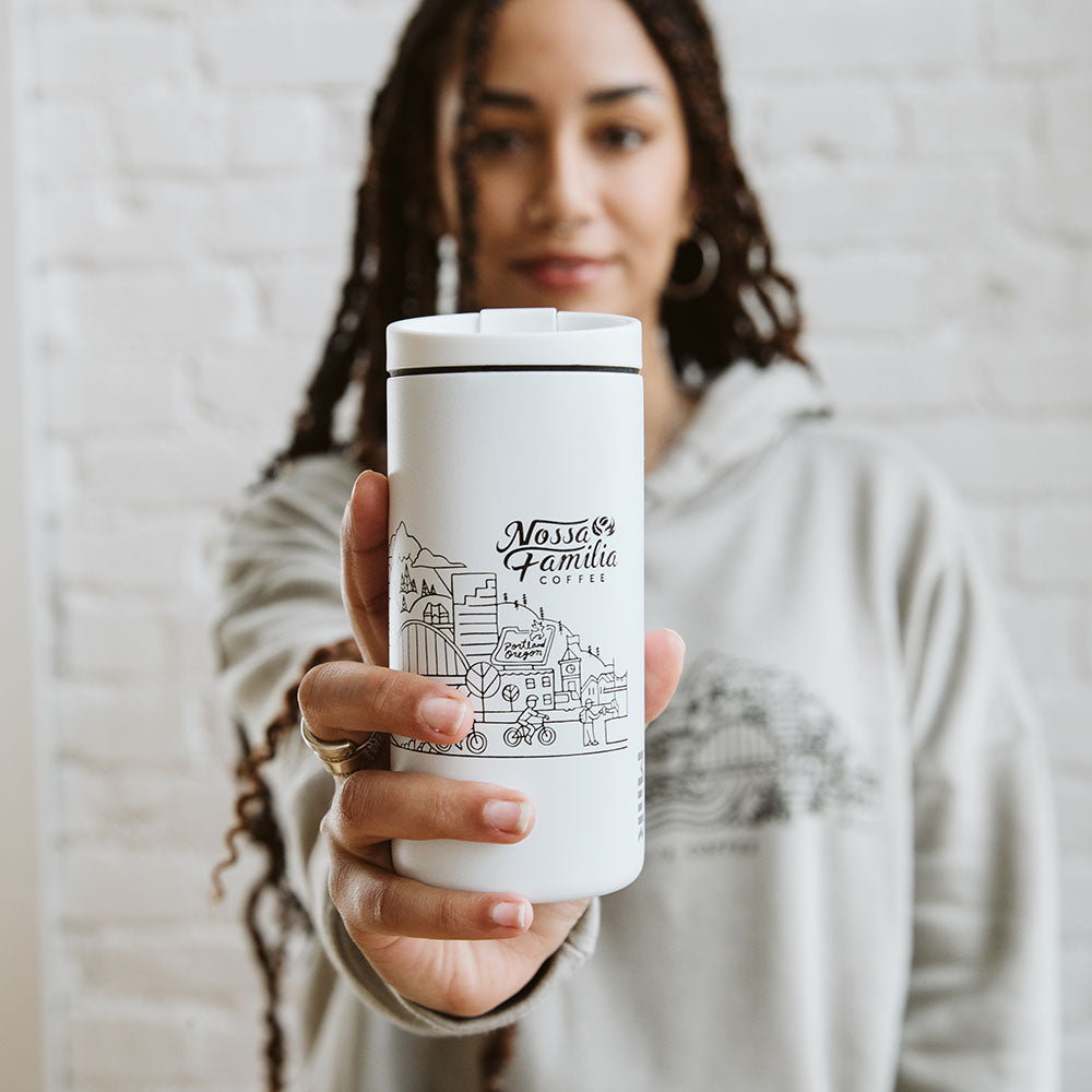 Full Cycle Travel Tumbler – Nossa Familia Coffee