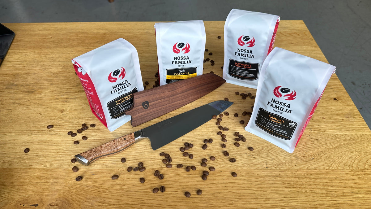 Coffee & Knives: Nossa Familia Coffee Meets STEELPORT Craftsmanship