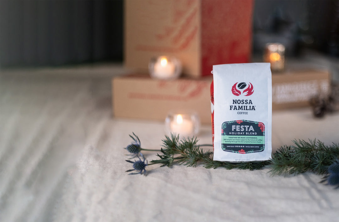 Nossa Familia's 2022 Festa Holiday Blend gives back!