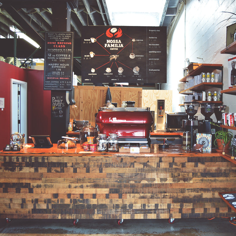 Behind the Food Carts: Nossa Familia Coffee