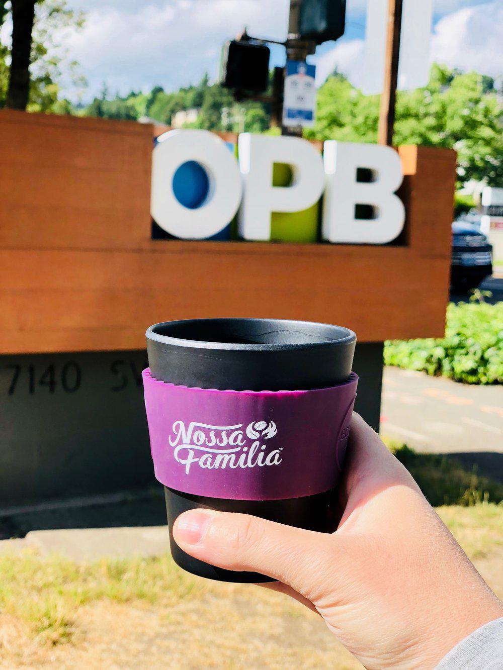 Nossa Familia on OPB's Think Out Loud Discussing To-Go Cup Upcharge