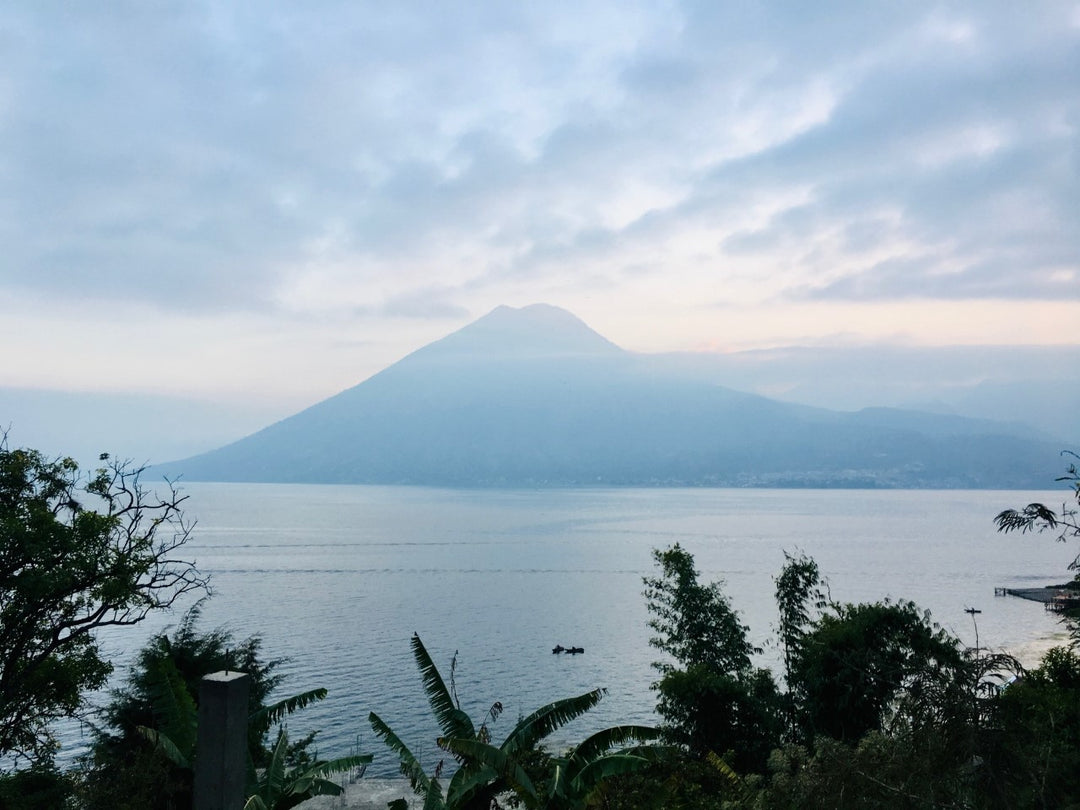 View of Volcano and Lake Atitlan
