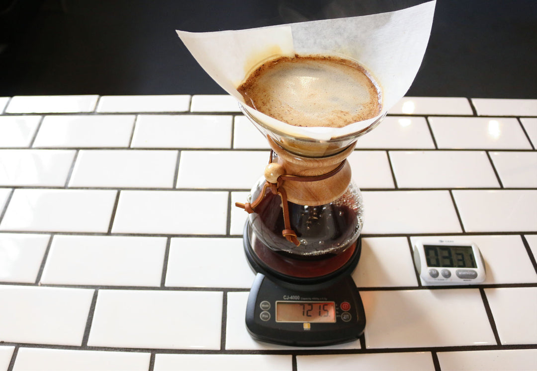 Nossa Familia Chemex coffee guide