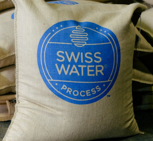 Decaf Swiss water process coffee