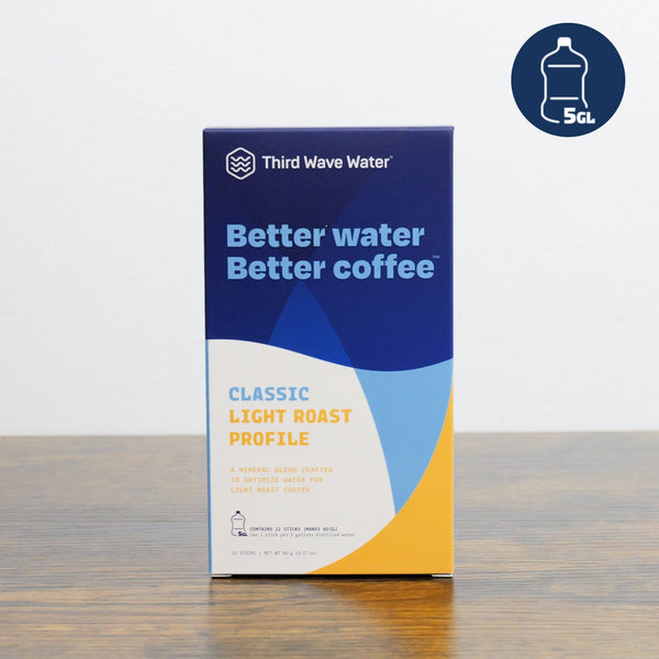 Classic Light Roast Profile – Third Wave Water – Nossa Familia Coffee