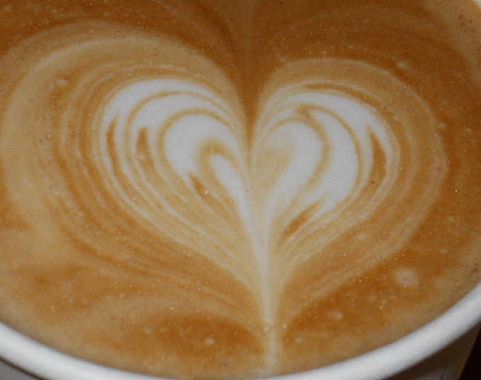 Layered Heart Latte Art - Nossa Familia Guide