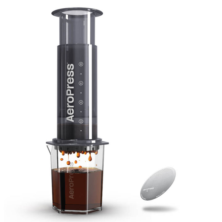 AeroPress XL Coffee Maker & Stainless Steel Filter Bundle