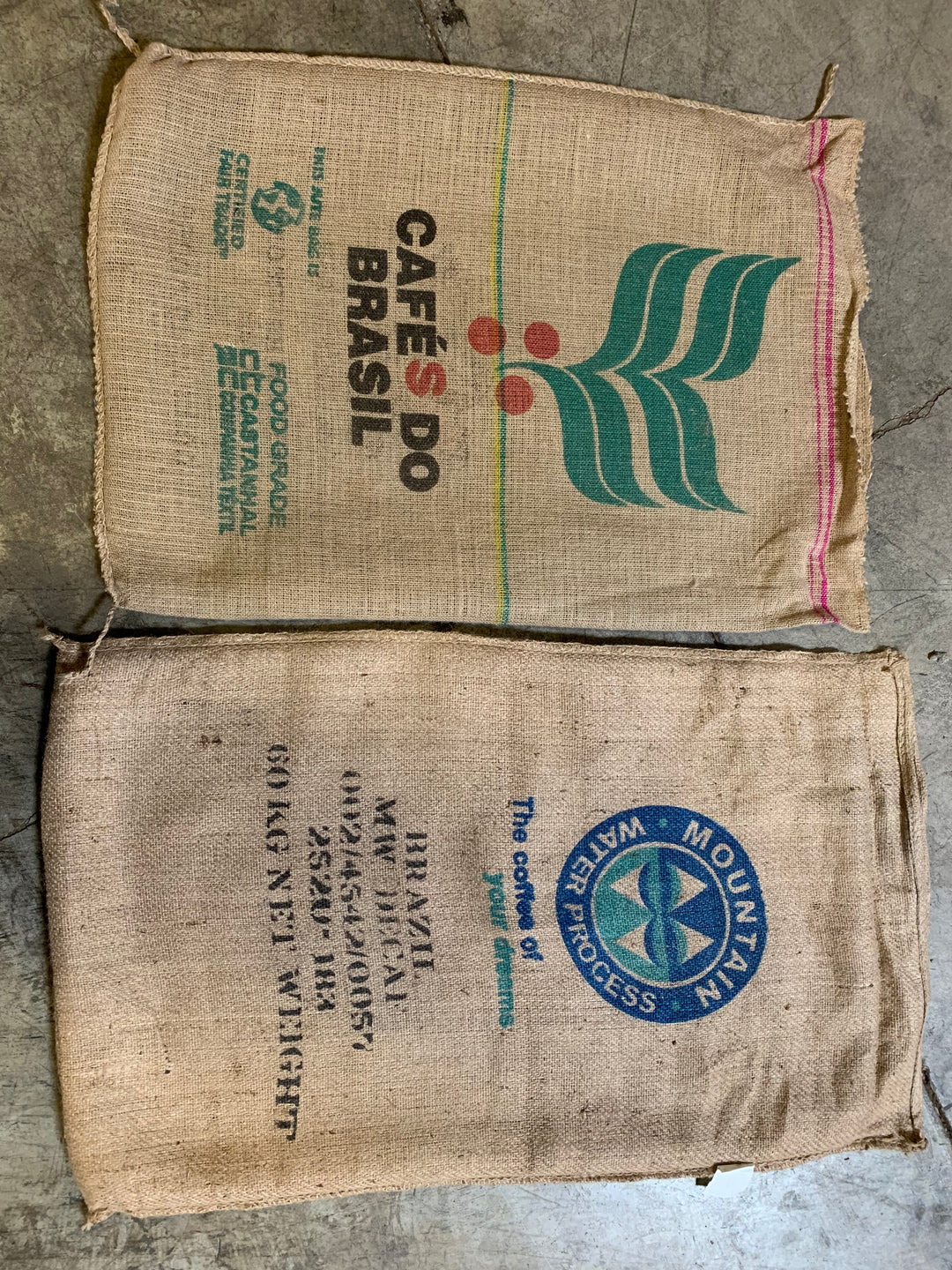 Coffee Sacks - Burlap Coffee Sacks - Nossa Familia Coffee