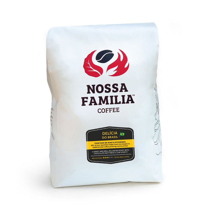 Delícia do Brasil 5 lb bag size - Nossa Familia Coffee