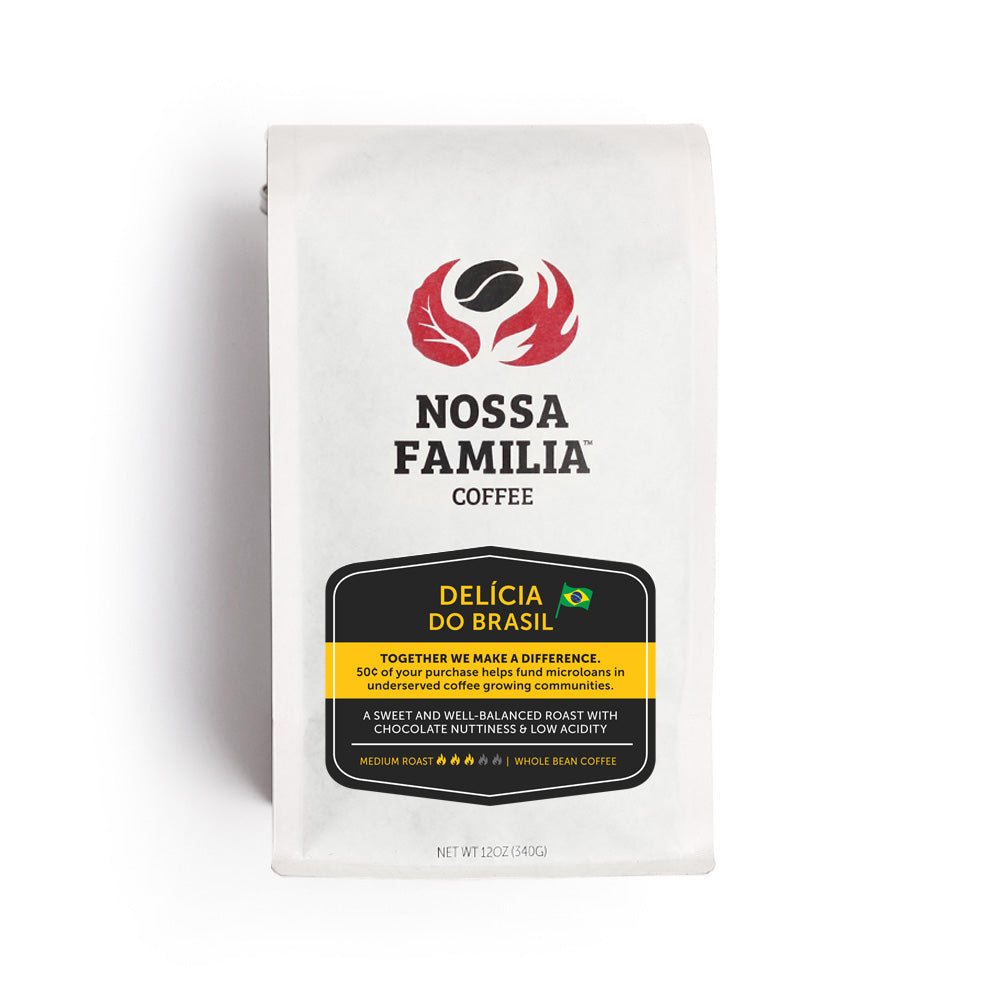 12 Months Delícia do Brasil - Gift Subscription - Nossa Familia Coffee