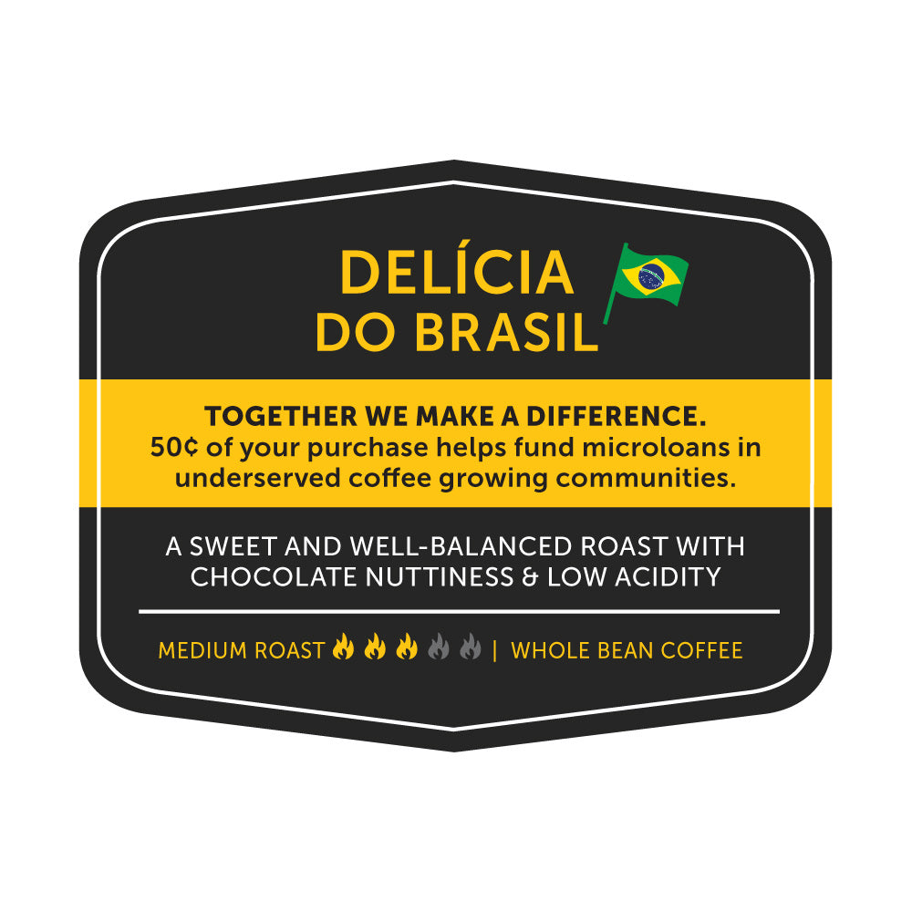 Delícia do Brasil - Nossa Familia Coffee