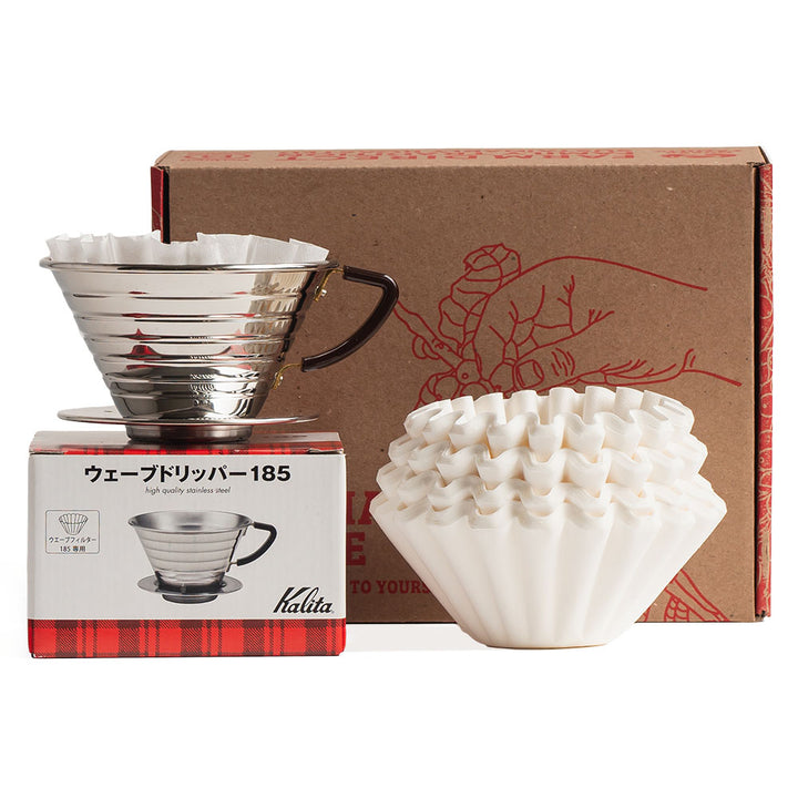 Kalita Wave 185 Pour Over Set