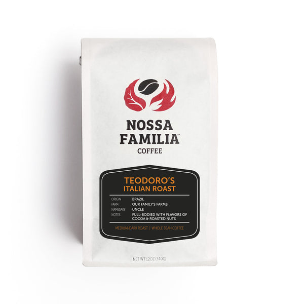 Teodoro's Italian Roast – Nossa Familia Coffee