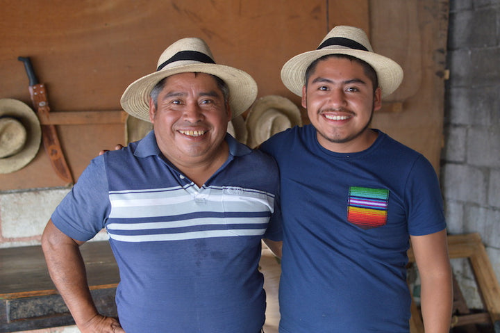 Guatemalan Coffee Producer Fredy Gonzalez with son Julio
